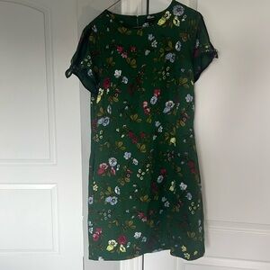 Floral Green Dress